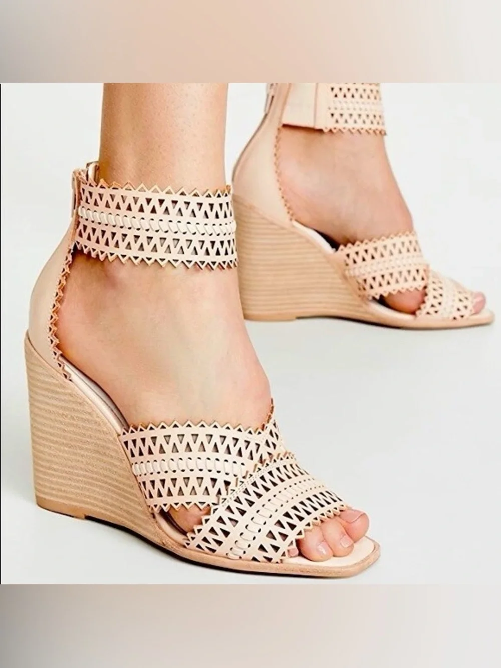 Jeffrey Campbell Besante Wedge Sandals